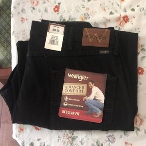 New Black Wrangler Jeans